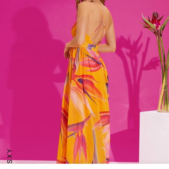 Multi-print maxi dress - Picture 4 of 4